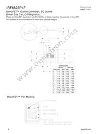 IRF6622TRPBF Datasheet Page 8