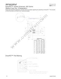 IRF6629TRPBF Datasheet Page 8