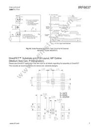 IRF6637TR1 Datasheet Page 7