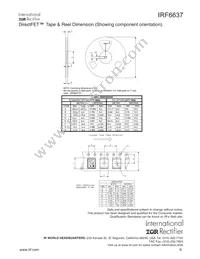 IRF6637TR1 Datasheet Page 9