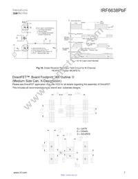 IRF6638TRPBF Datasheet Page 7