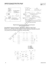 IRF6702M2DTRPBF Datasheet Page 8
