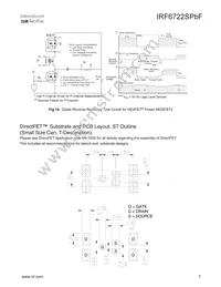 IRF6722STRPBF Datasheet Page 7