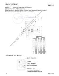 IRF6722STRPBF Datasheet Page 8