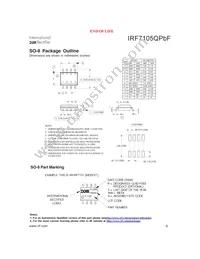 IRF7105QTRPBF Datasheet Page 9