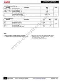 IRF7171MTRPBF Datasheet Page 3