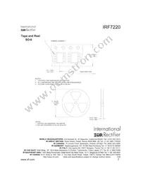 IRF7220 Datasheet Page 7