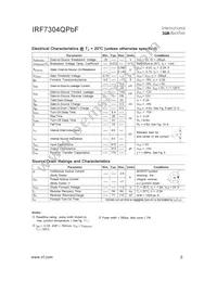 IRF7304QTRPBF Datasheet Page 2