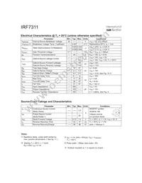 IRF7311TR Datasheet Page 2