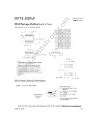 IRF7316GTRPBF Datasheet Page 6