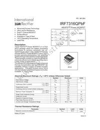 IRF7316QTRPBF Cover