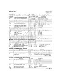 IRF7322D1TR Datasheet Page 2