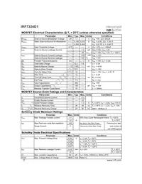 IRF7324D1TR Datasheet Page 2