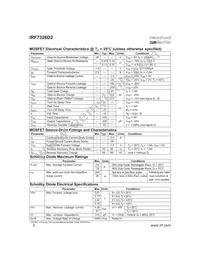IRF7326D2 Datasheet Page 2