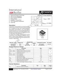 IRF7342QTRPBF Datasheet Cover