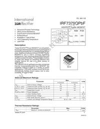 IRF7379QTRPBF Datasheet Cover