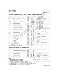 IRF7389TR Datasheet Page 2