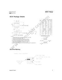 IRF7402TR Datasheet Page 7