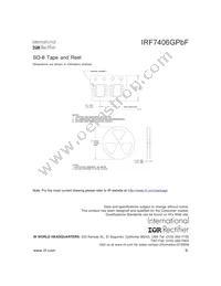 IRF7406GTRPBF Datasheet Page 9