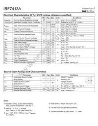 IRF7413ATR Datasheet Page 2