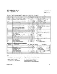 IRF7413GTRPBF Datasheet Page 2