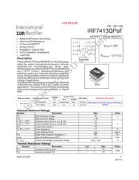 IRF7413QTRPBF Cover