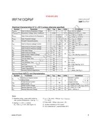 IRF7413QTRPBF Datasheet Page 2