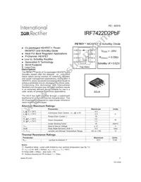 IRF7422D2PBF Cover