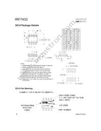 IRF7433TR Datasheet Page 8