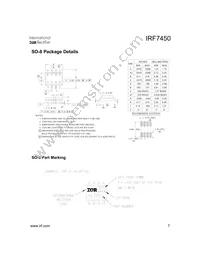 IRF7450TR Datasheet Page 7