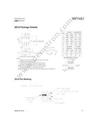 IRF7451TR Datasheet Page 7
