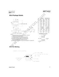 IRF7452TR Datasheet Page 7