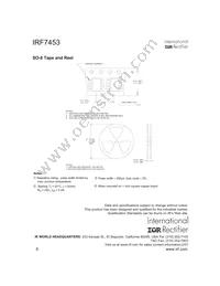 IRF7453TR Datasheet Page 8