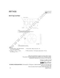 IRF7458TR Datasheet Page 8