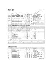 IRF7459TR Datasheet Page 2