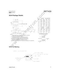 IRF7459TR Datasheet Page 7