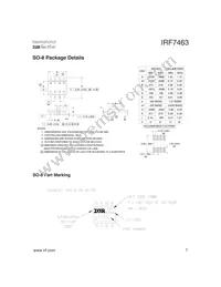 IRF7463TR Datasheet Page 7