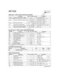 IRF7468TR Datasheet Page 2