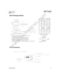 IRF7468TR Datasheet Page 7