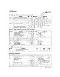 IRF7470TR Datasheet Page 2