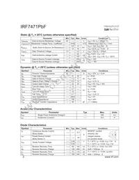 IRF7471PBF Datasheet Page 2