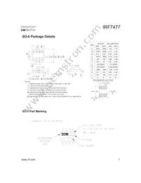 IRF7477TR Datasheet Page 7