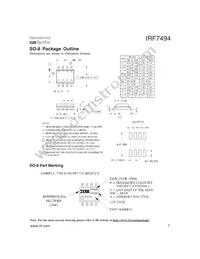 IRF7494TR Datasheet Page 7