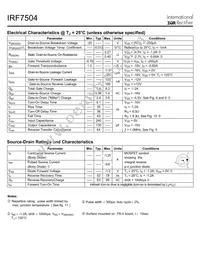 IRF7504TR Datasheet Page 2