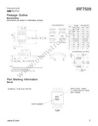 IRF7509TR Datasheet Page 7