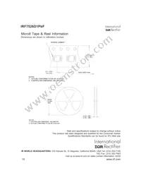 IRF7526D1PBF Datasheet Page 10