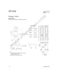 IRF7606TR Datasheet Page 6