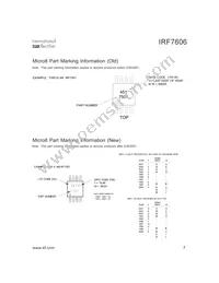 IRF7606TR Datasheet Page 7