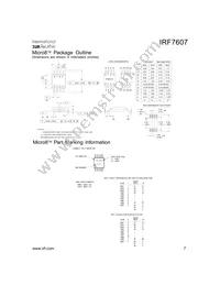 IRF7607 Datasheet Page 7