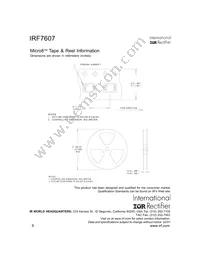 IRF7607 Datasheet Page 8